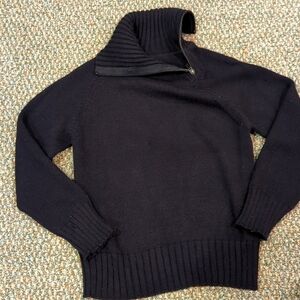 Cole Haan Mens Black Alpaca sweater. Size S